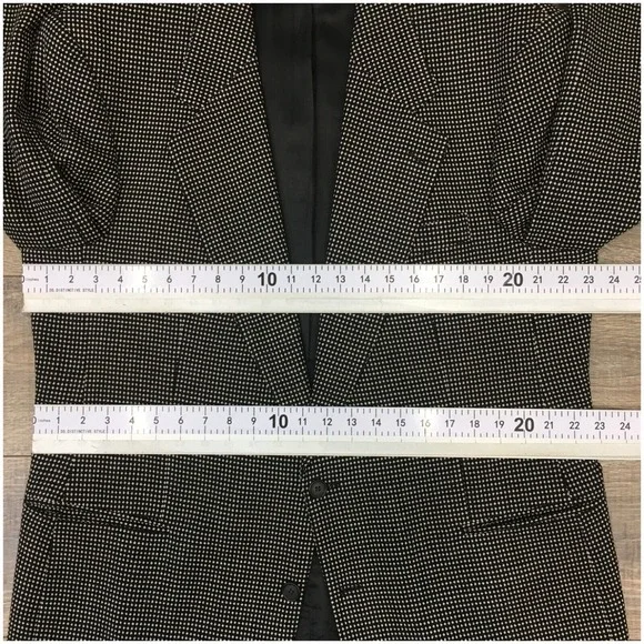 VINTAGE MARIOS Mens Blazer Sport Coat 2 Button‎ Casual Jacket Size 46R Wool Suit